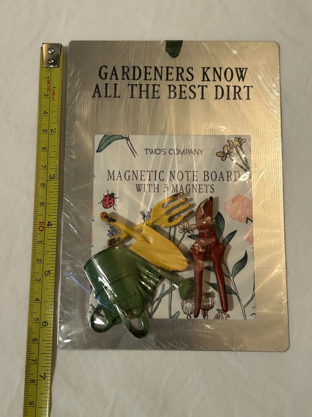 New Magnetic message note board gardeners know the best dirt magnets gift hang